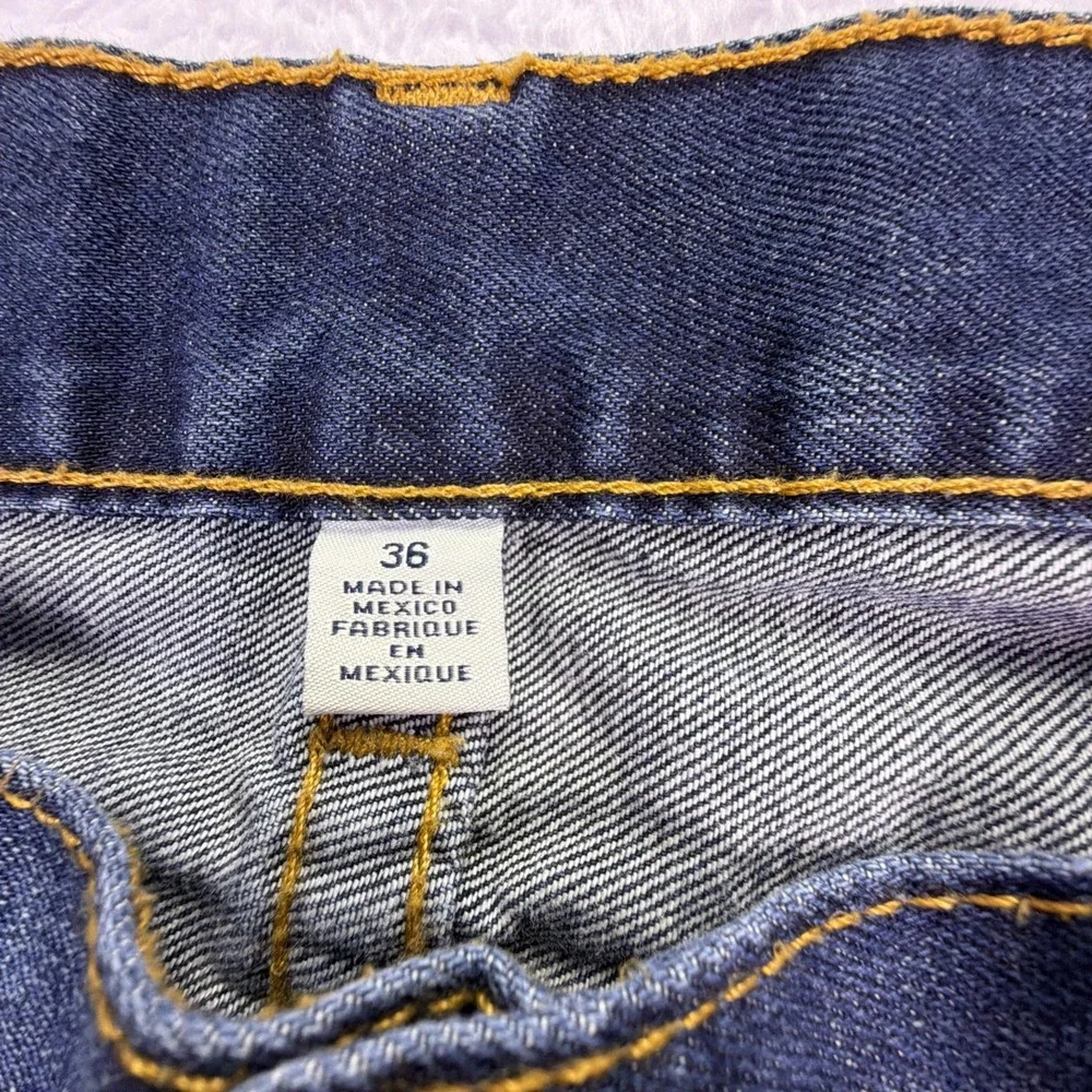 Vintage Y2K True Religion Mens Jeans 36x31 Slim Flap Coin Pocket Distressed Read